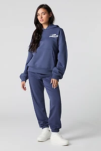 City Embroidered Classic Fleece Jogger
