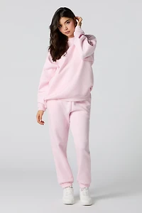 Fleece High Rise Jogger