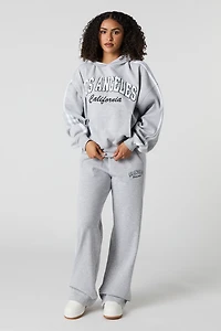 Pantalon en molleton à imprimé City