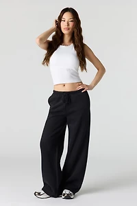 Luxe Fleece Wide Leg Sweatpant