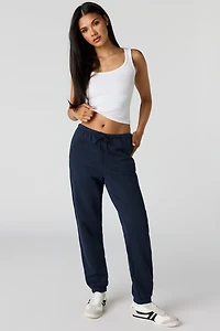 Jogger ajusté en molleton de luxe