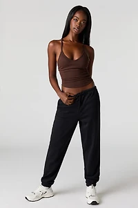 Luxe Fleece Low-Rise Jogger
