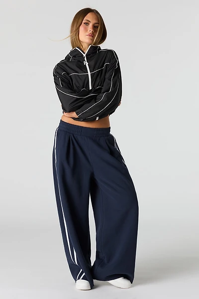 Pantalon d'entraînement ultrabaggy en molleton de luxe rayé