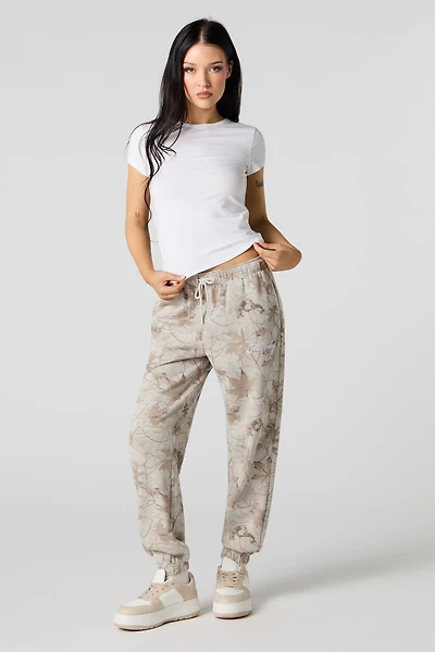Jogger en molleton classique à applique d'étoile