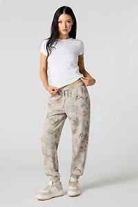 Jogger en molleton classique à applique d'étoile
