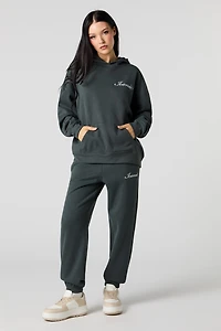 Iconic Embroidered Classic Fleece Jogger
