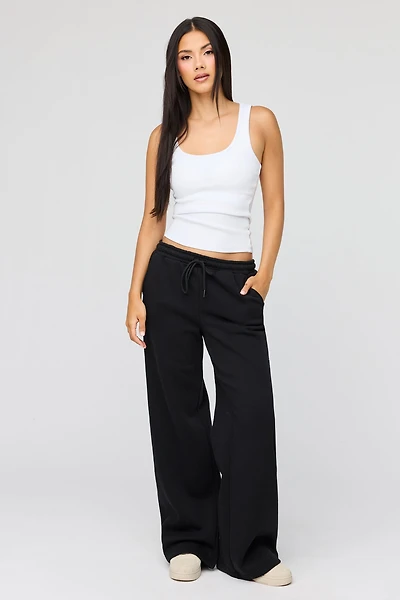 Luxe Fleece Ultra Wide Leg Sweatpant