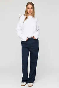 Pantalon d'entraînement baggy en mollelton de luxe