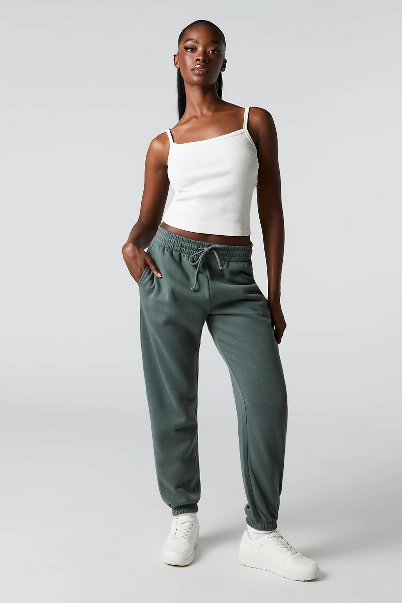 High Rise Fleece Jogger