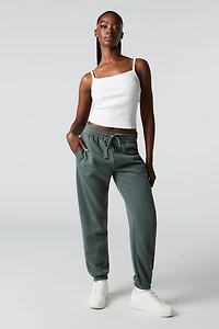 High Rise Fleece Jogger