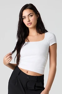 Contour Square Neck Top