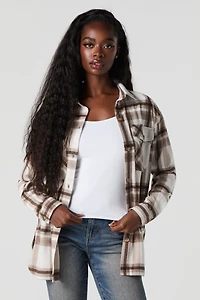 Plaid Fleece Shacket