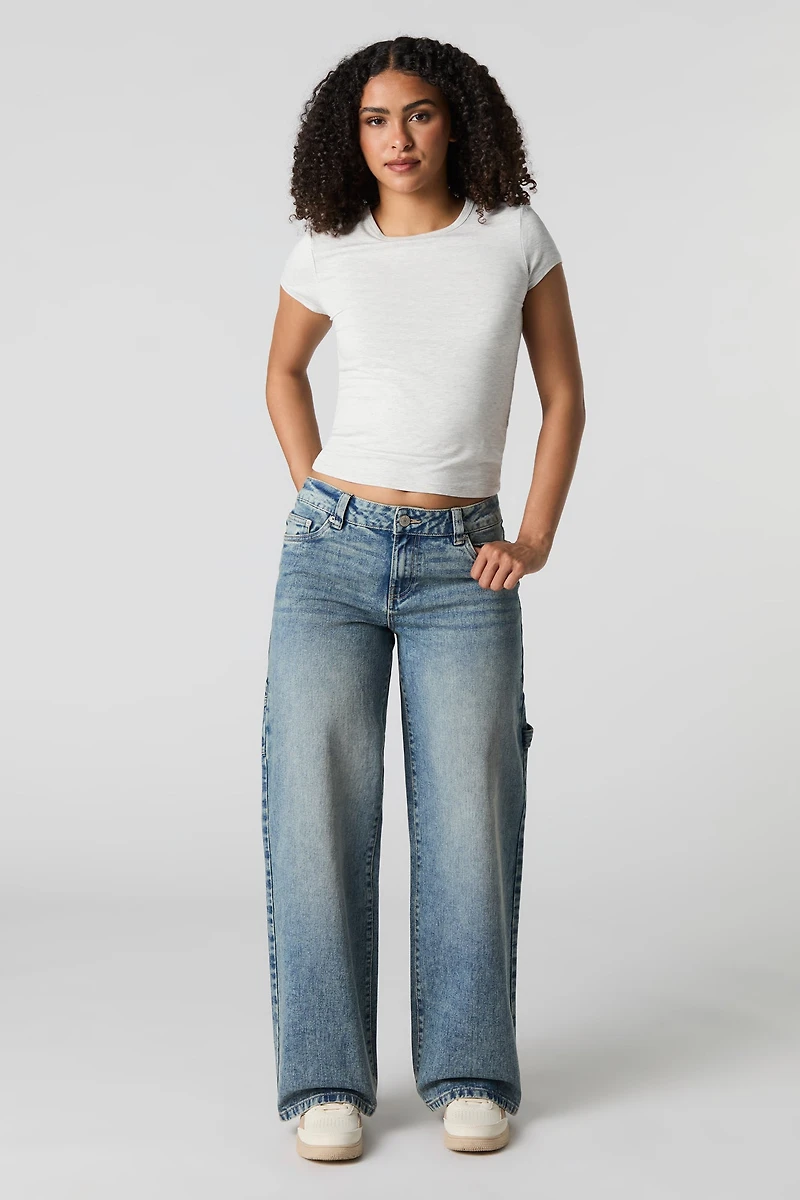 Low Rise Carpenter Jean