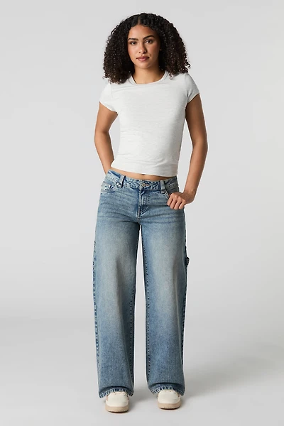 Low Rise Carpenter Jean