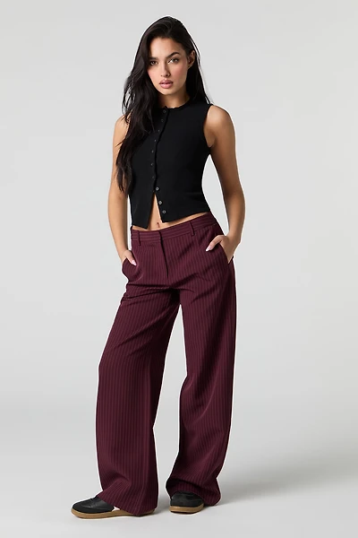 Pantalon habillé à jambe large