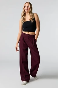 Pantalon habillé à jambe large