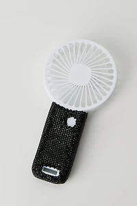 Rhinestone Handheld Mini Fan