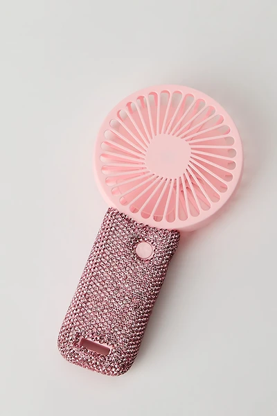 Rhinestone Handheld Mini Fan