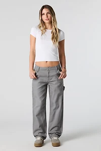 Pantalon de menuisier baggy en denim