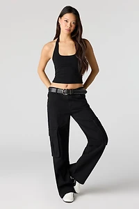 Belted Baggy Cargo Pant