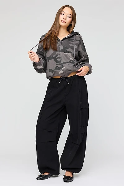 Canvas Parachute Cargo Pant