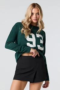 Minijupe-short croisée