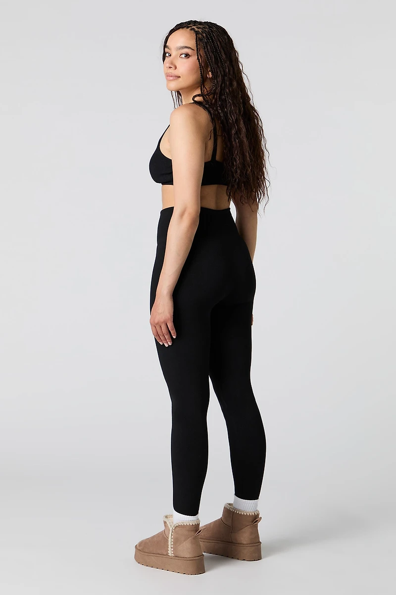 Legging sans couture à taille haute