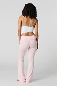 Foldover Flare Legging