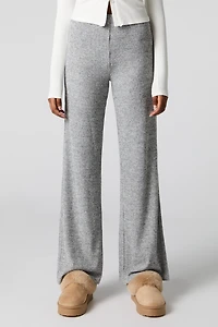 Ribbed Wide Leg Pant