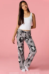 Pantalon de pyjama en peluche à imprimé Hello Kitty® & My Melody™ Halloween