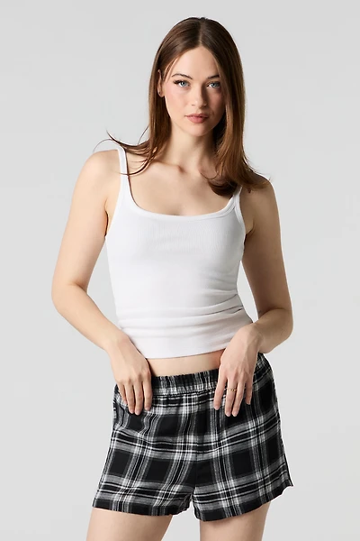 Printed Pajama Short