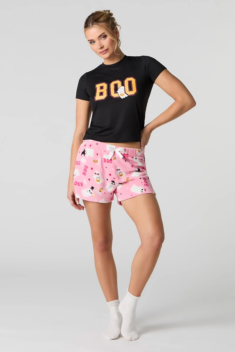 Ensemble-pyjama 2 pièces t-shirt et short Halloween