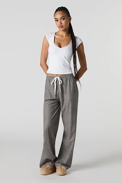 Flannel Printed Pajama Pant
