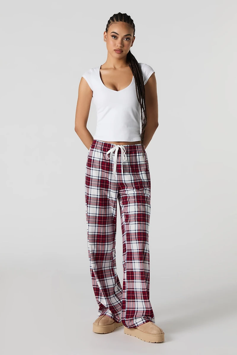 Flannel Printed Pajama Pant