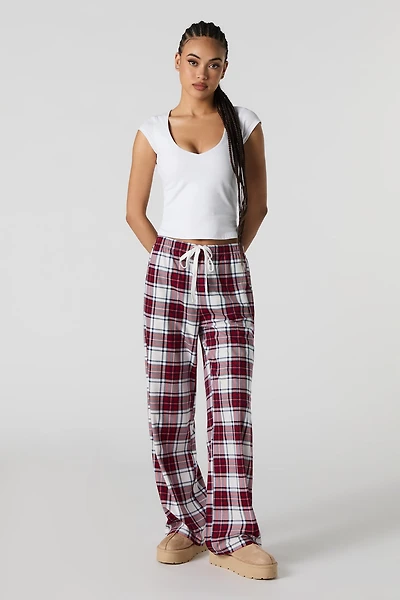 Flannel Printed Pajama Pant