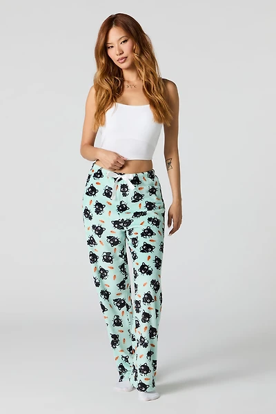 Pantalon de pyjama pelucheux Hello Kitty