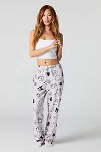 Pantalon de pyjama pelucheux Hello Kitty