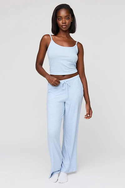 Ensemble pyjama avec camisole et pantalon imprimés