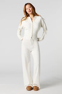 Wide Leg Knit Pant