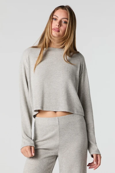 Knit Cropped Sweater