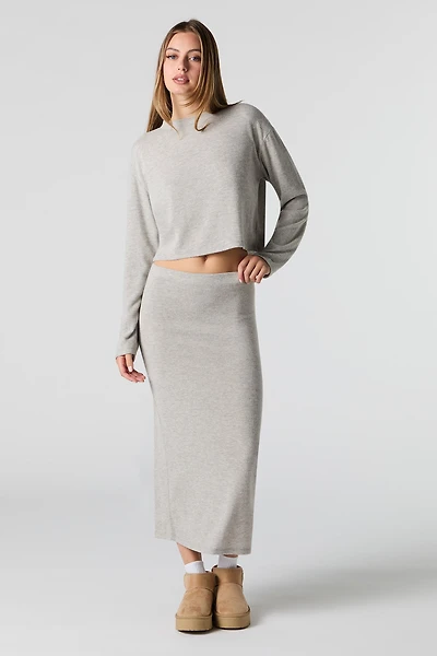 Knit Maxi Skirt