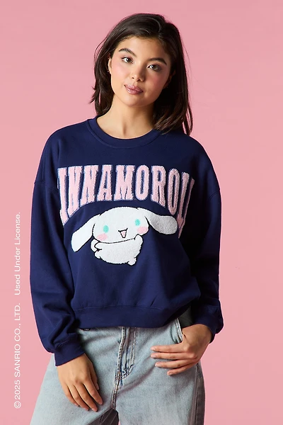 Cinnamoroll™ Embroidered Fleece Sweatshirt
