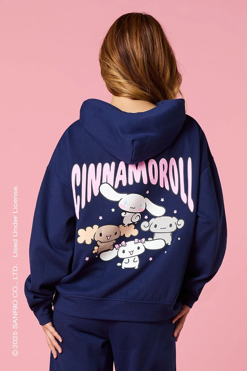 Cinnamoroll™ Embroidered Fleece Hoodie