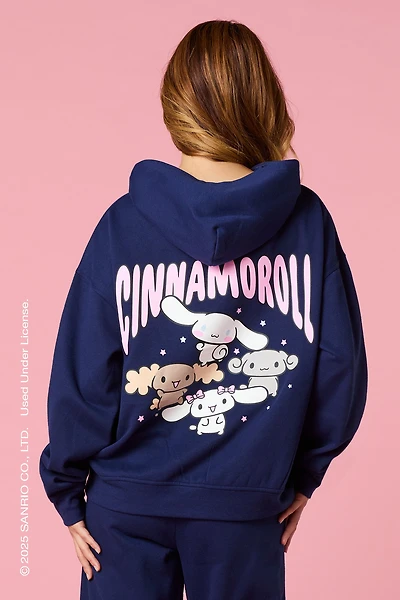 Cinnamoroll™ Embroidered Fleece Hoodie