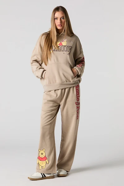 Winnie the Pooh Graphic Fleece Flare Sweatpant