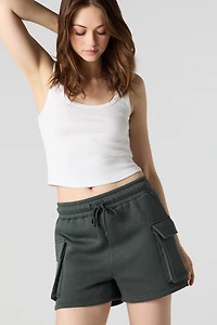 Fleece Cargo Short