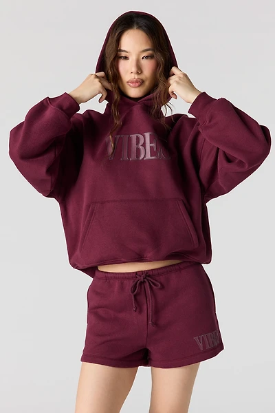 Luxe Fleece Graphic Short