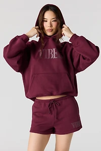 Luxe Fleece Graphic Short