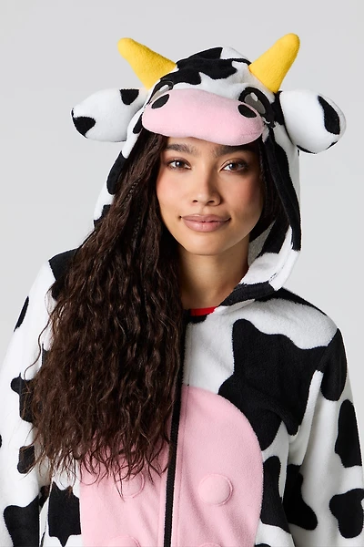 Combinaison Vache 3D en peluche