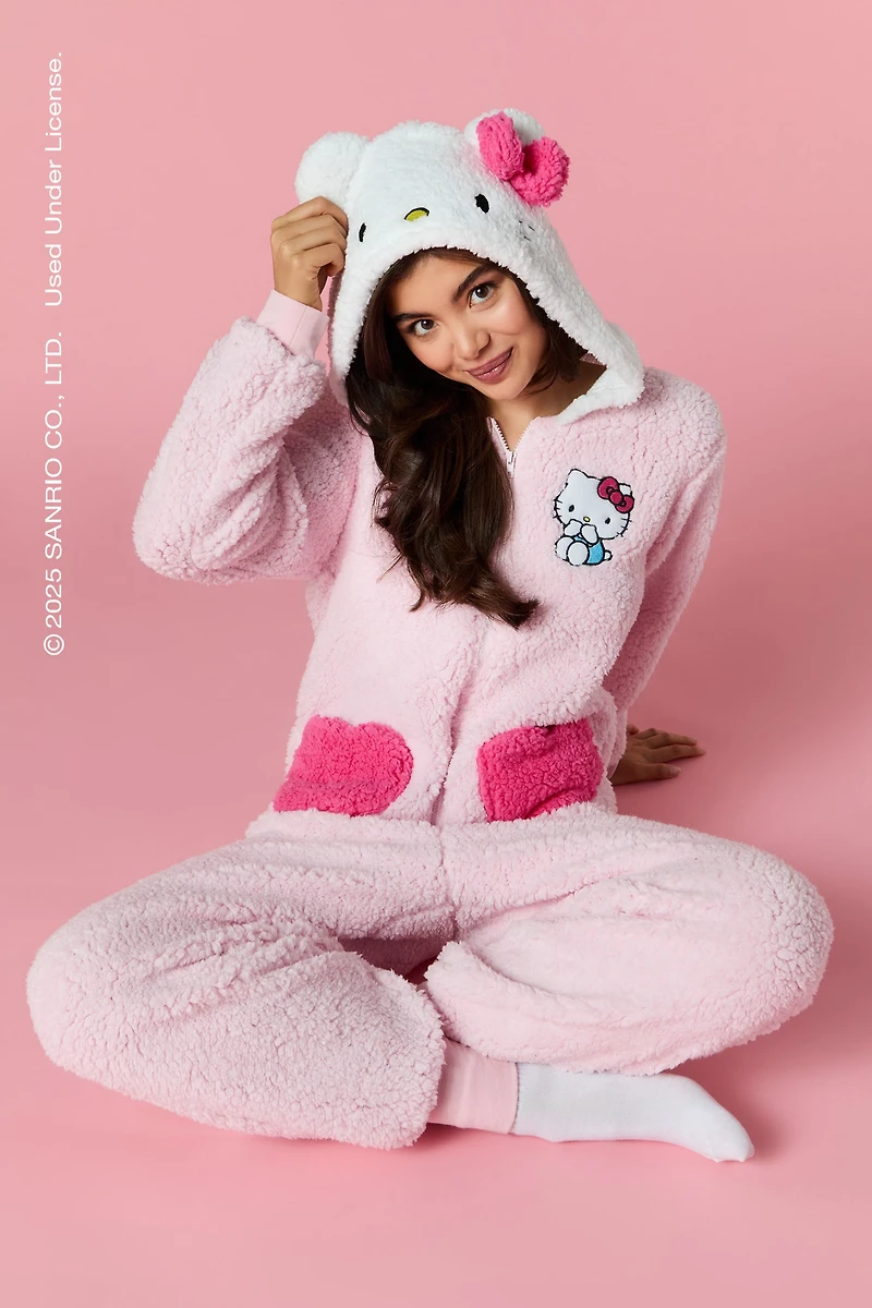 Combinaison en Sherpa Hello Kitty® 3D